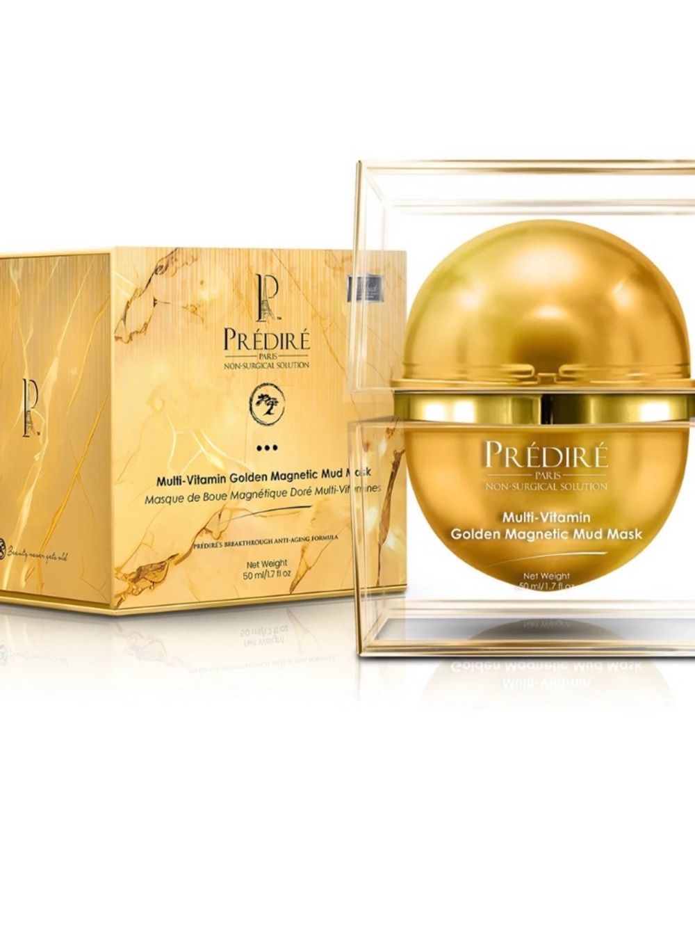 NEW Multi-Vitamin Golden Magnetic Mud Mask — Gold